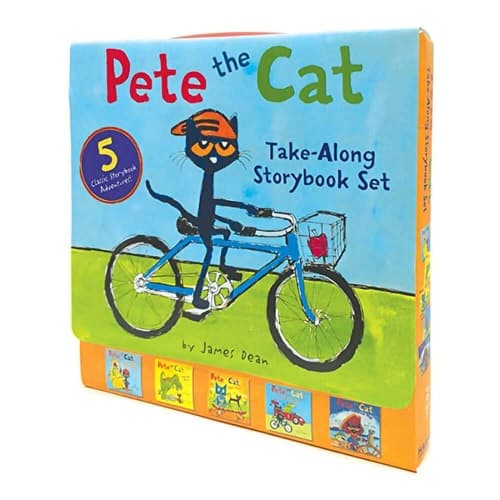Pete the Cat Take-Along Storybook Set 5-Book 8x8 Set
