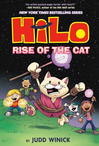 Hilo Book 10: Rise of the Cat (A Graphic Novel)