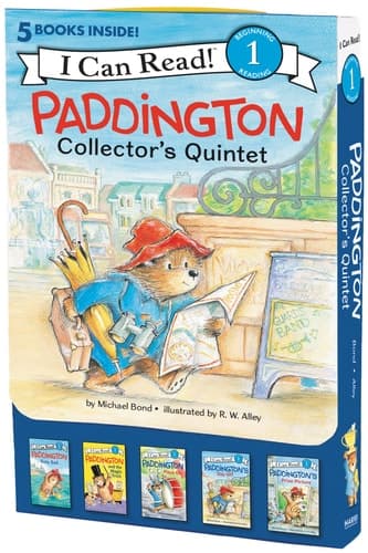 Paddington Collector's Quintet 5 Fun-Filled Stories in 1 Box!